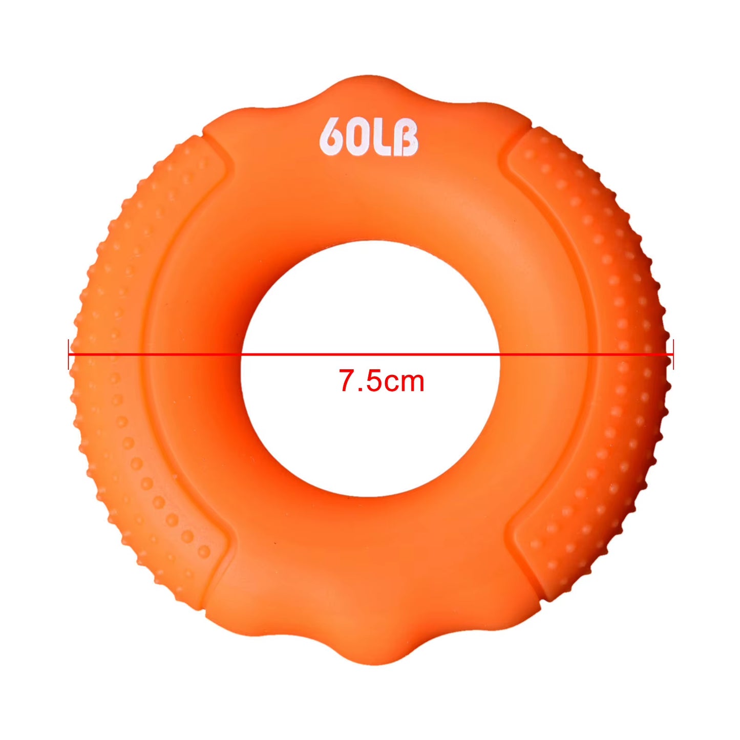 O Hand Gripper Grip Silicone Ring Hand Resistance Band Finger Stretcher-Exercise for Forearm Wrist Training Carpal Hand Expander